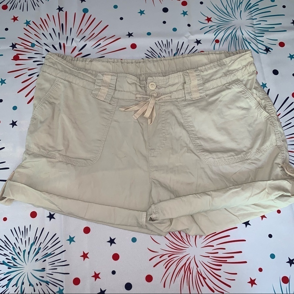 Motherhood Maternity Khaki Shorts, sz M